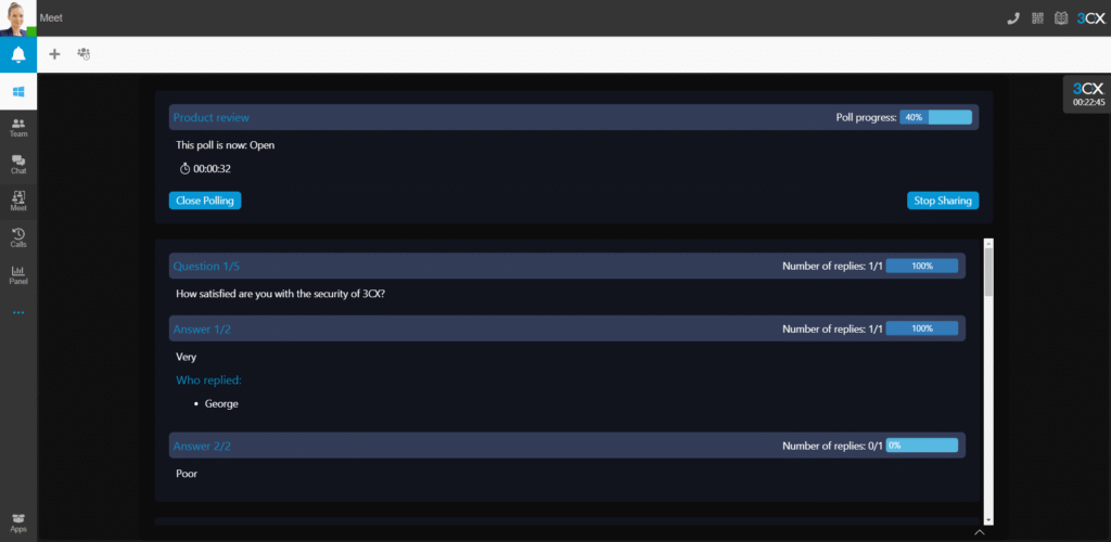 web client poll