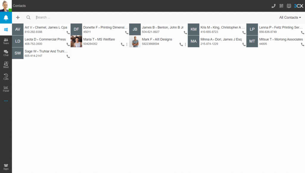 web client_contacts