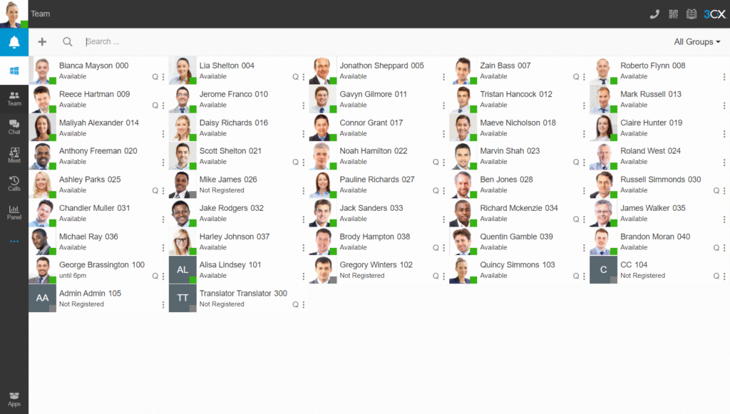 web client_team