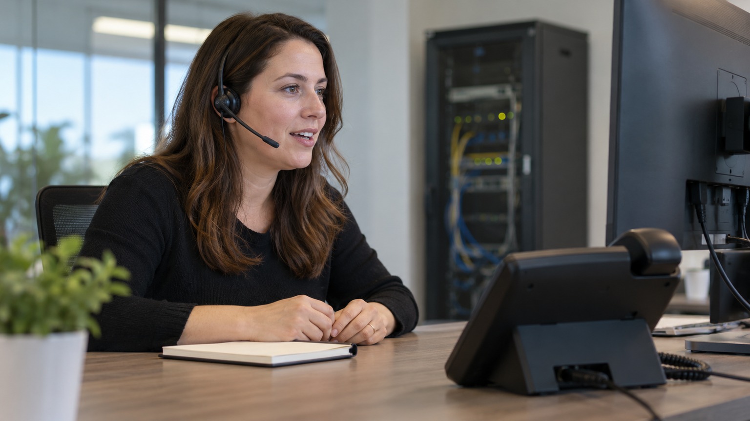 Does a phone support response time promise a fix?